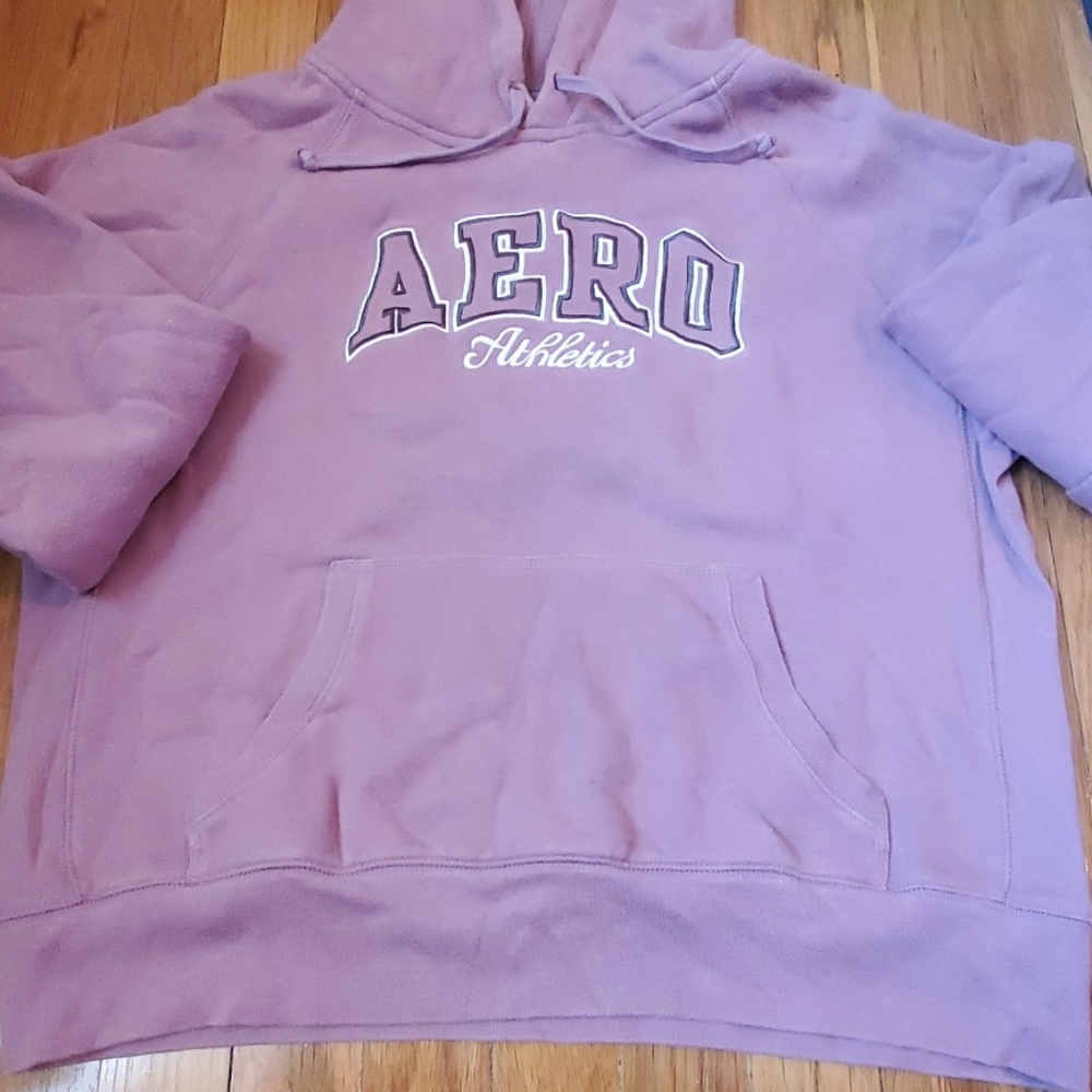 Aeropostale Girls Purple Sweatshirt Size Medium - Picture 2 of 3